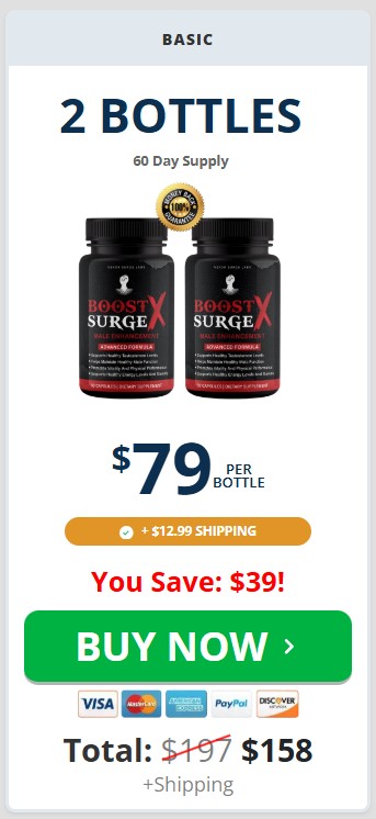 Boost Surge X 2 Bottle Price